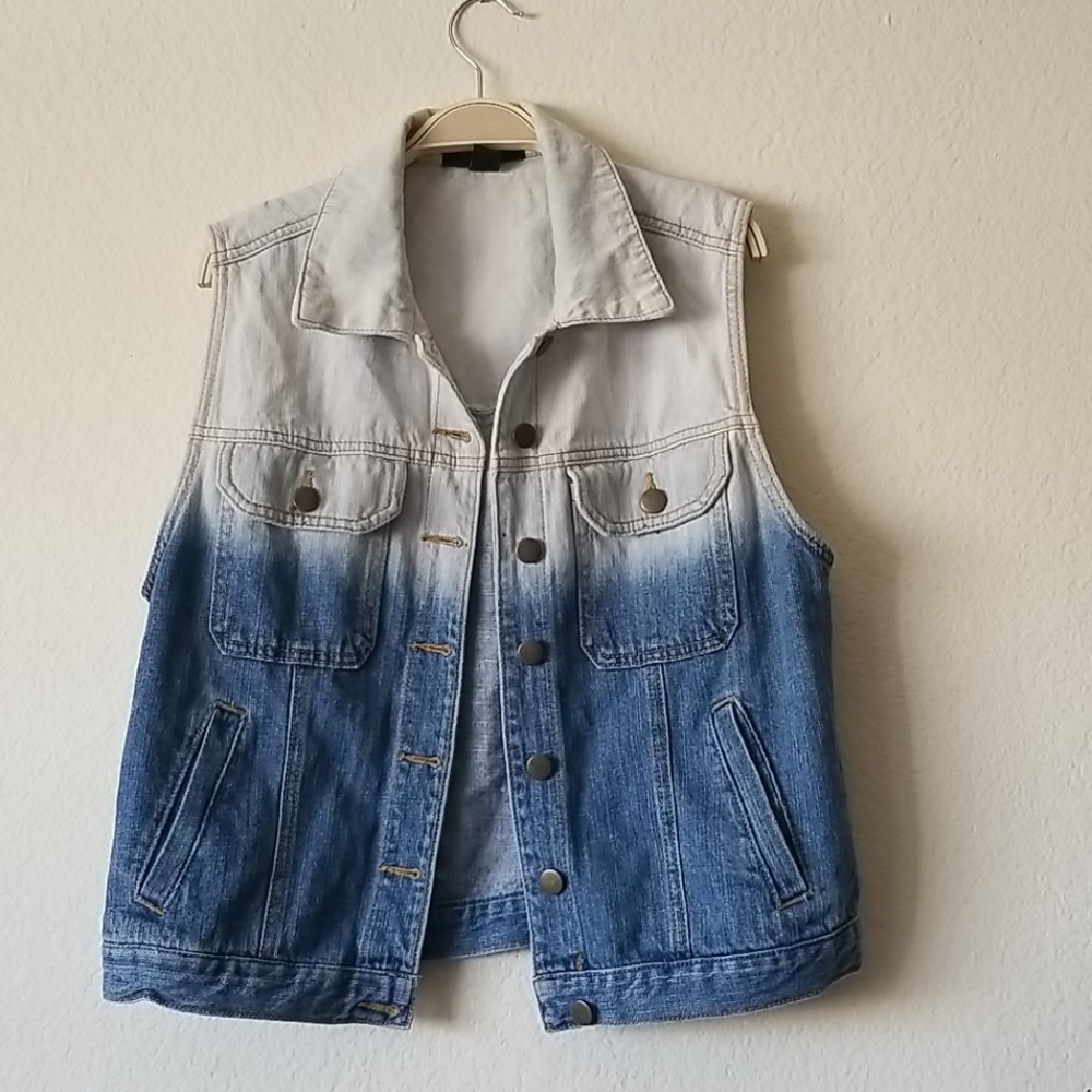 Forever 21 Jeans Vest Size L